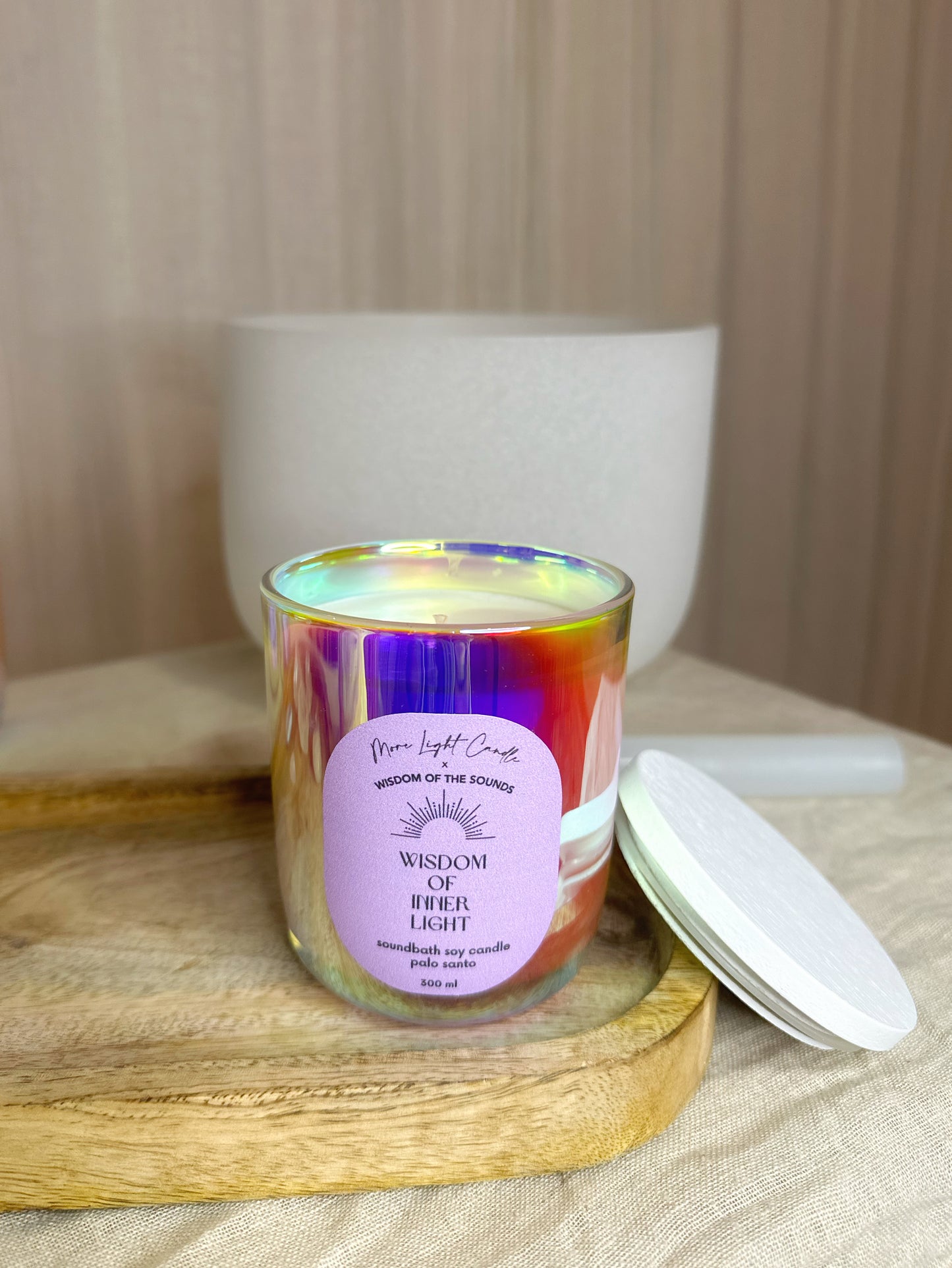 Wisdom of Inner Light x hangfürdő meditációs gyertya